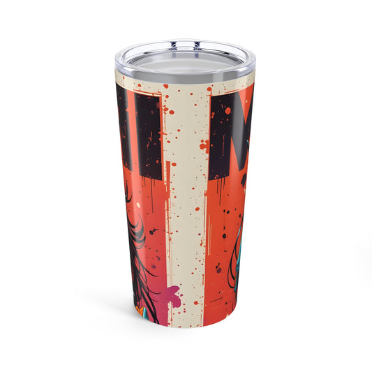 Futuristic 20oz Tumbler with Bold Graphics - Perfect for Sci-Fi Fans