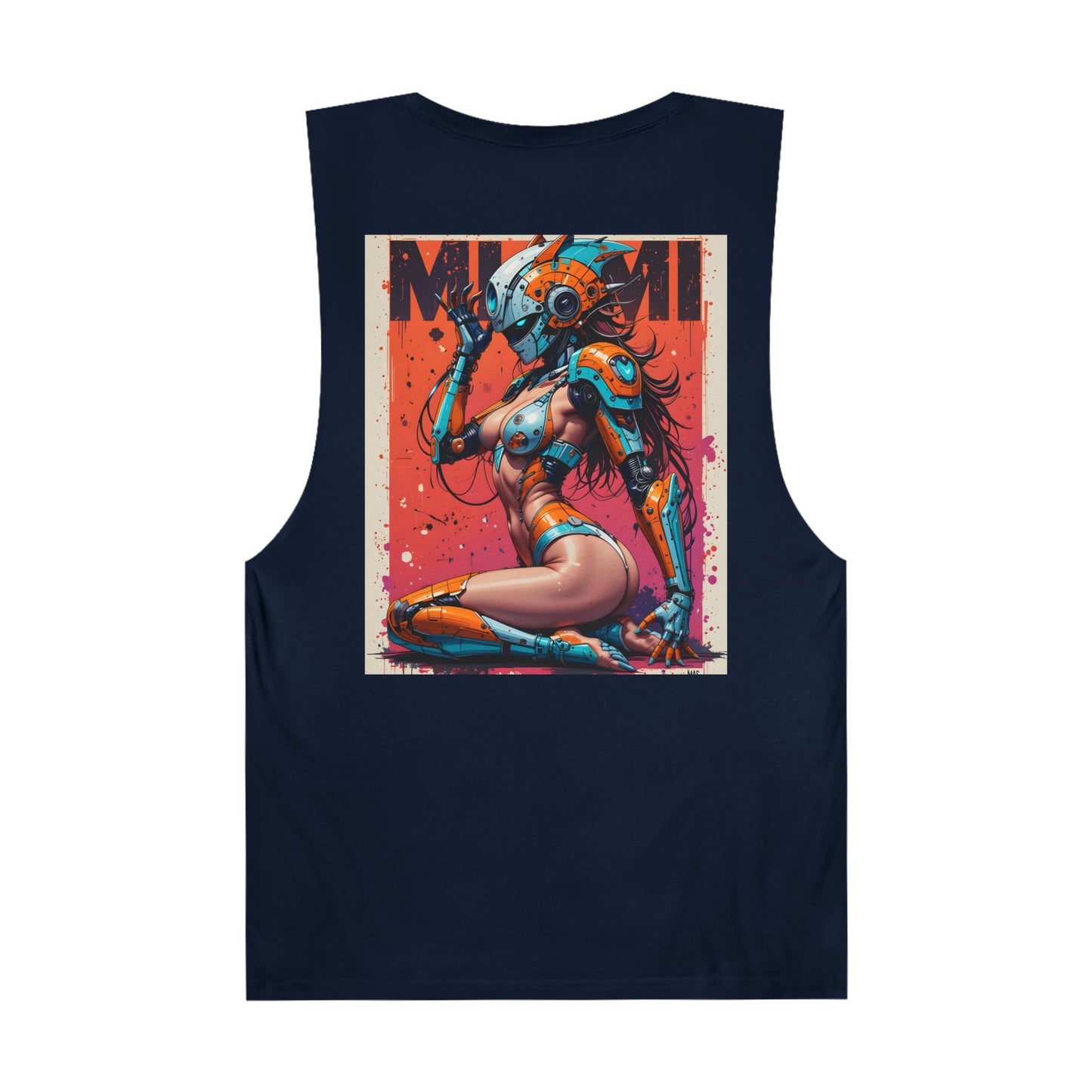 Unisex Cyber Football Vixens Tank Top - Cool Graphic Tee for Tech and Sports Fans