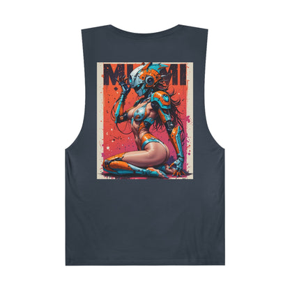 Unisex Cyber Football Vixens Tank Top - Cool Graphic Tee for Tech and Sports Fans
