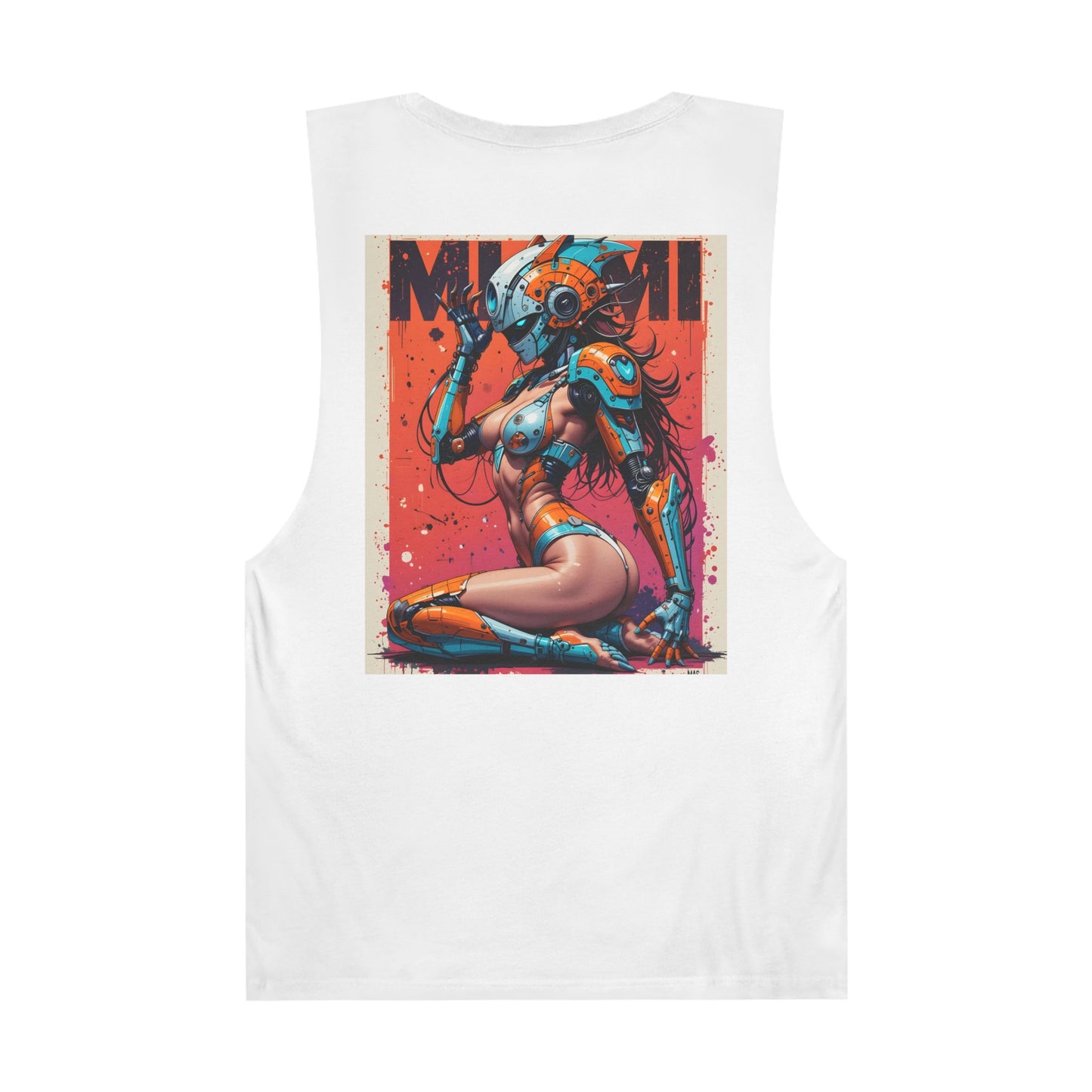 Unisex Cyber Football Vixens Tank Top - Cool Graphic Tee for Tech and Sports Fans
