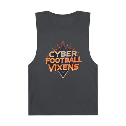 Unisex Cyber Football Vixens Tank Top - Cool Graphic Tee for Tech and Sports Fans