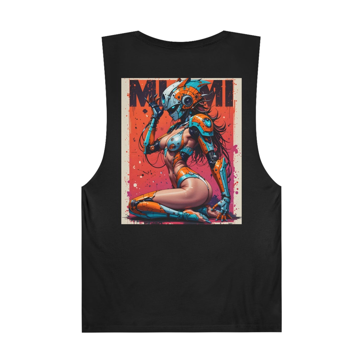 Unisex Cyber Football Vixens Tank Top - Cool Graphic Tee for Tech and Sports Fans