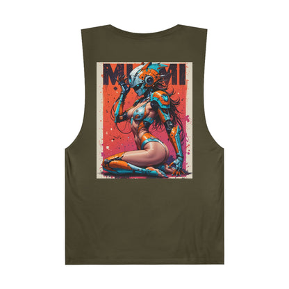 Unisex Cyber Football Vixens Tank Top - Cool Graphic Tee for Tech and Sports Fans
